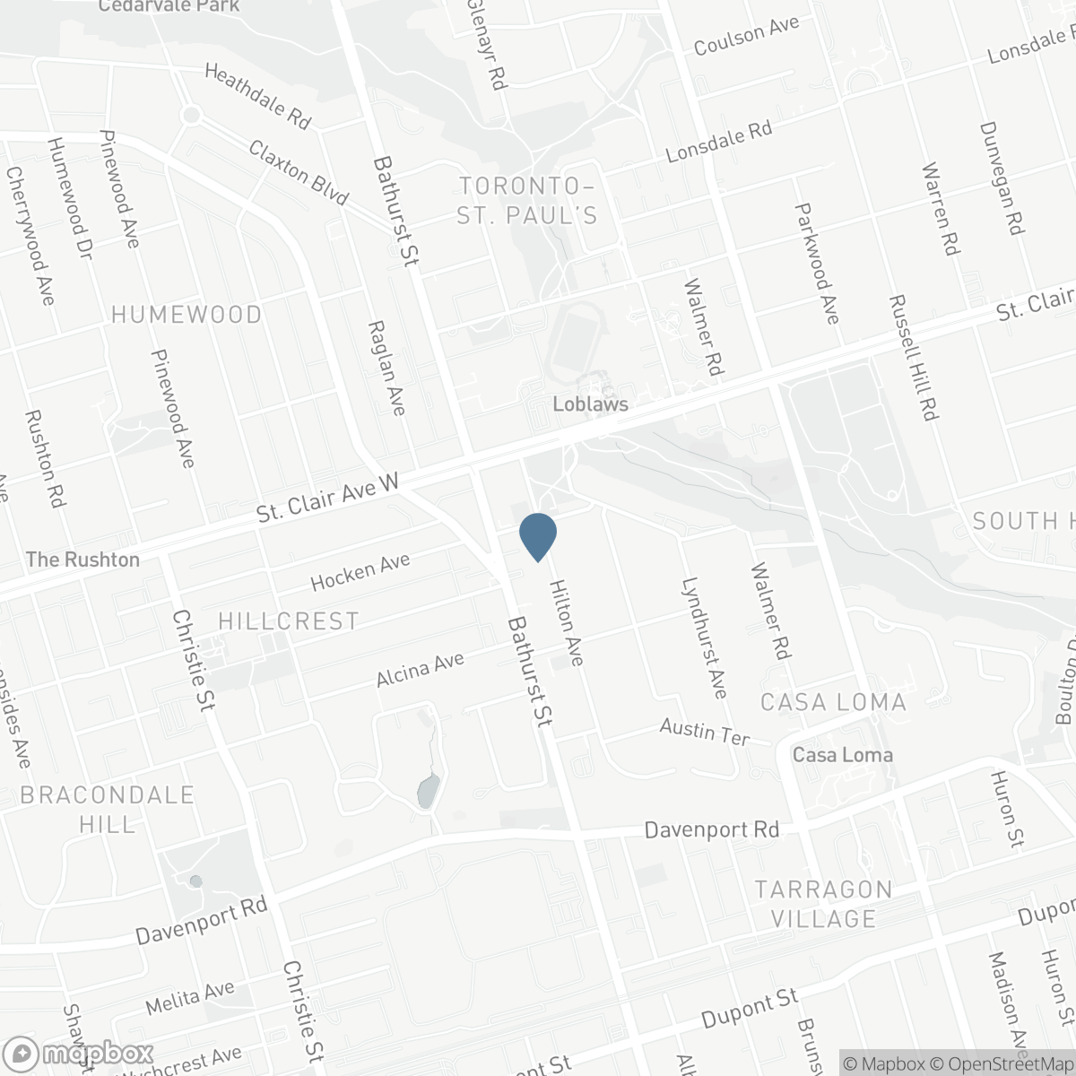 126 HILTON AVENUE, Toronto, Ontario M5R 3E7
